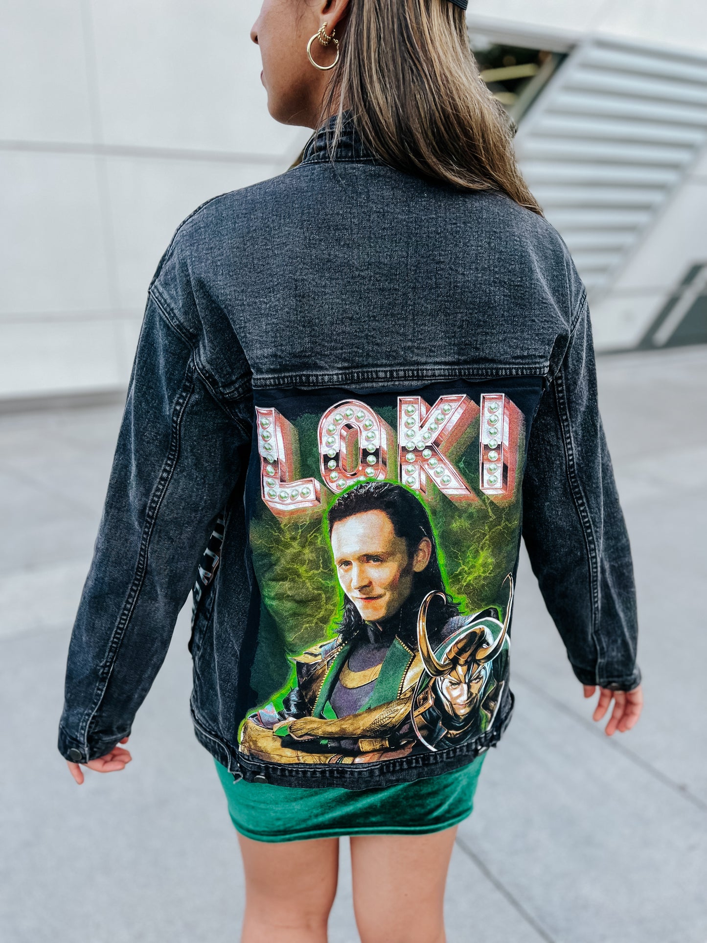 God of Mischief Denim Jacket