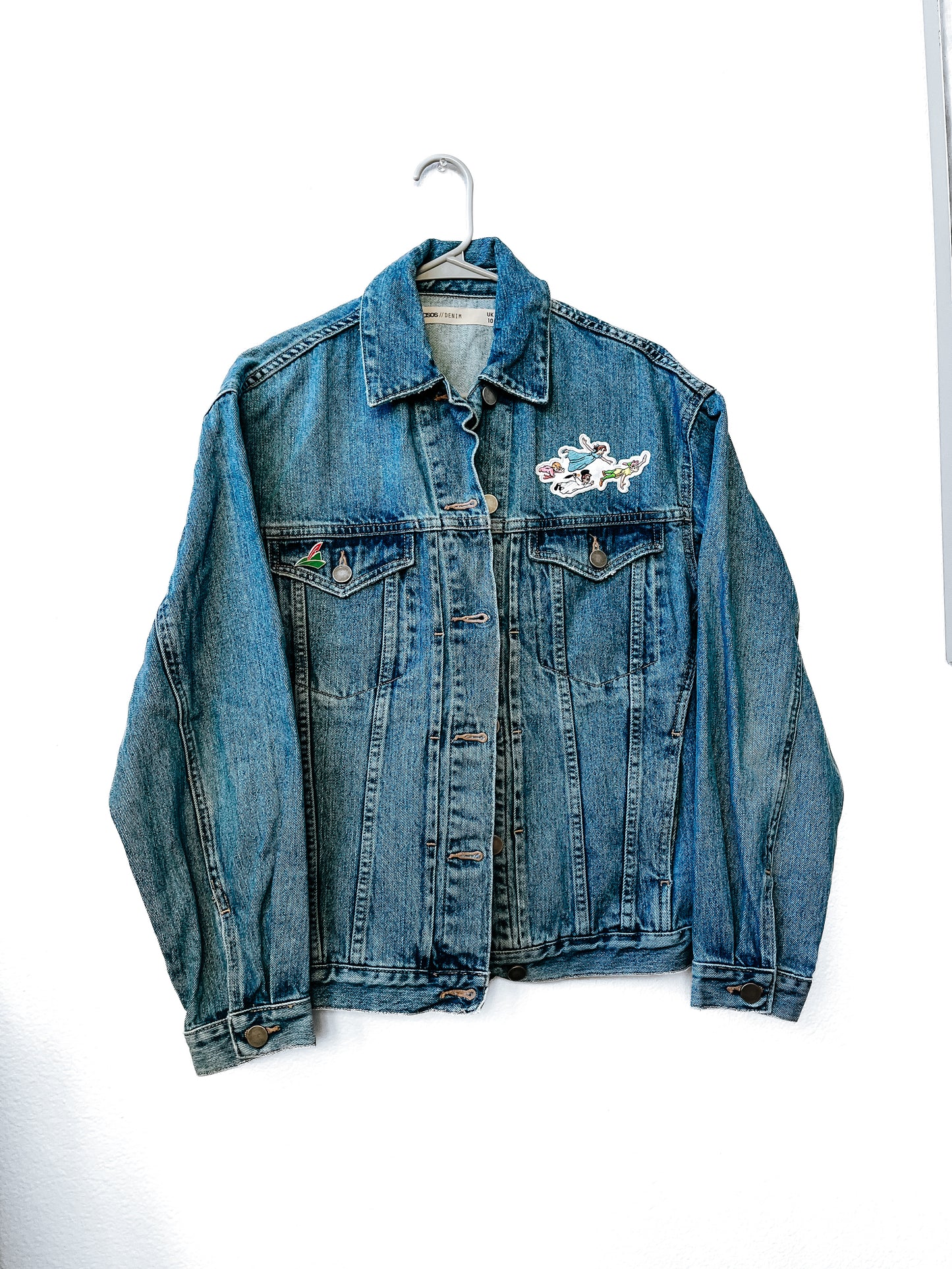 Never Map Denim Jacket