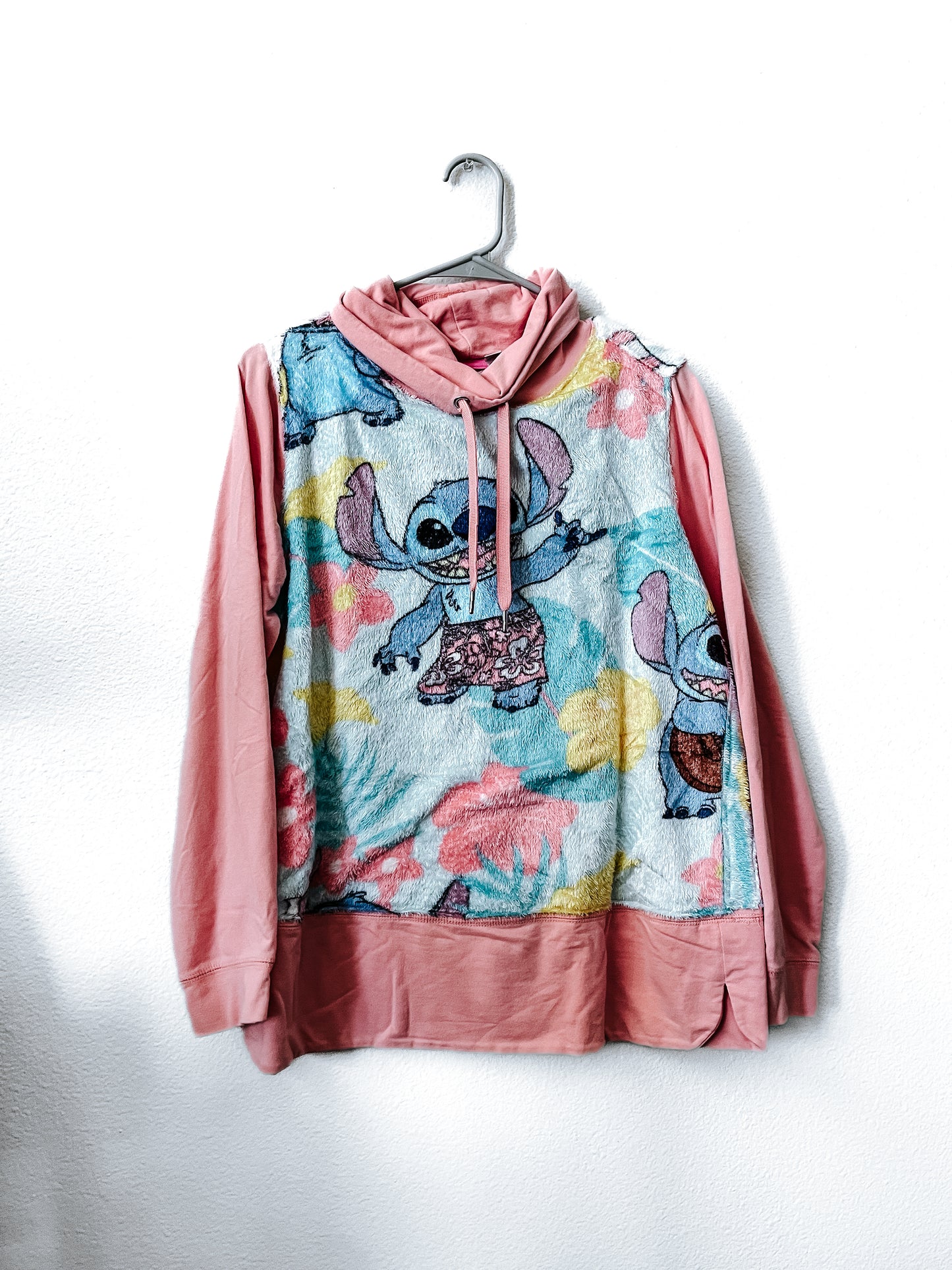 Pink Alien Cowl Hoodie