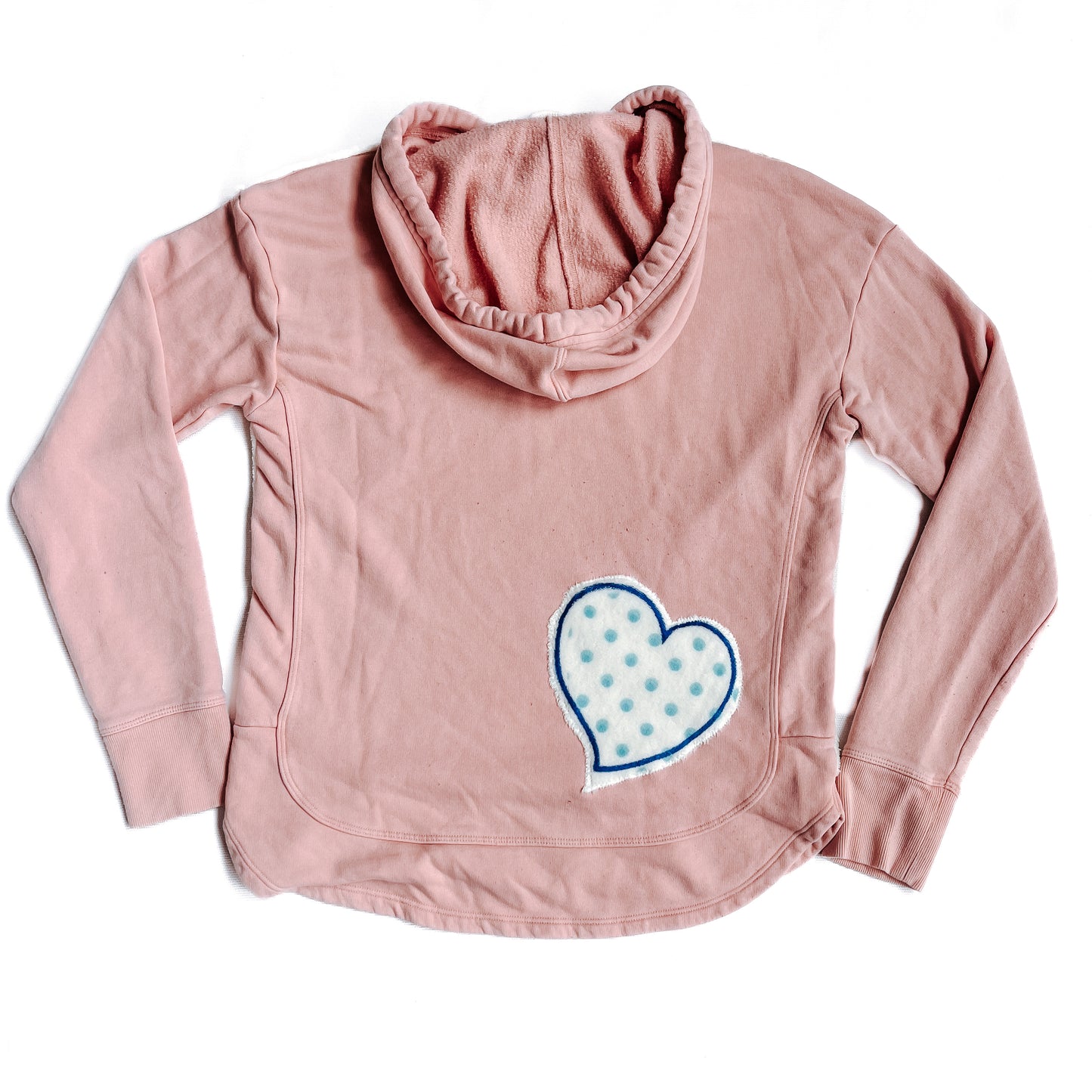 Upcycled Pink Princess Hoodie